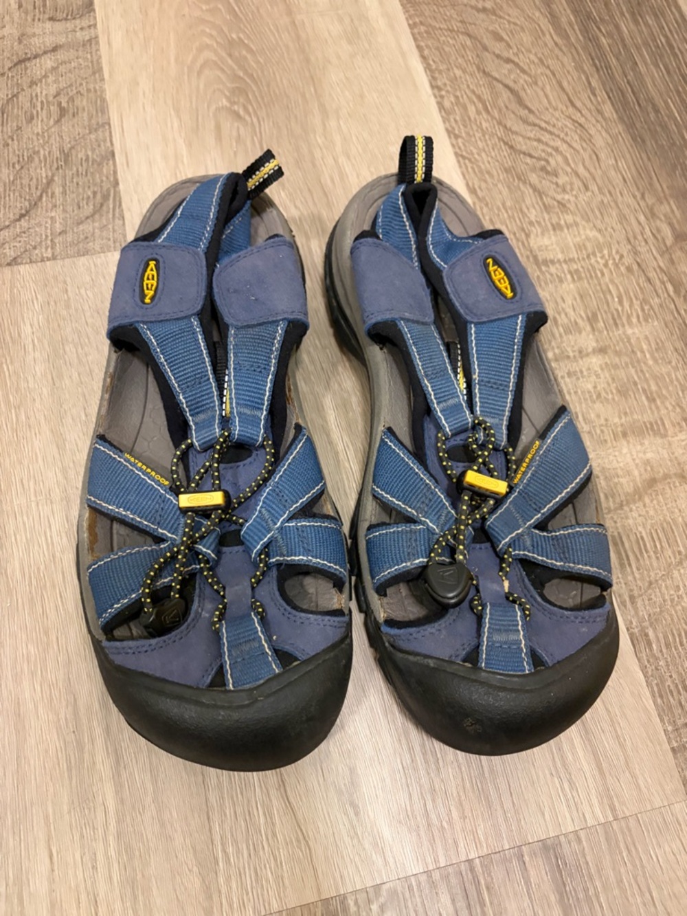 KEEN Blue Closed-Toe Water Sport Sandals